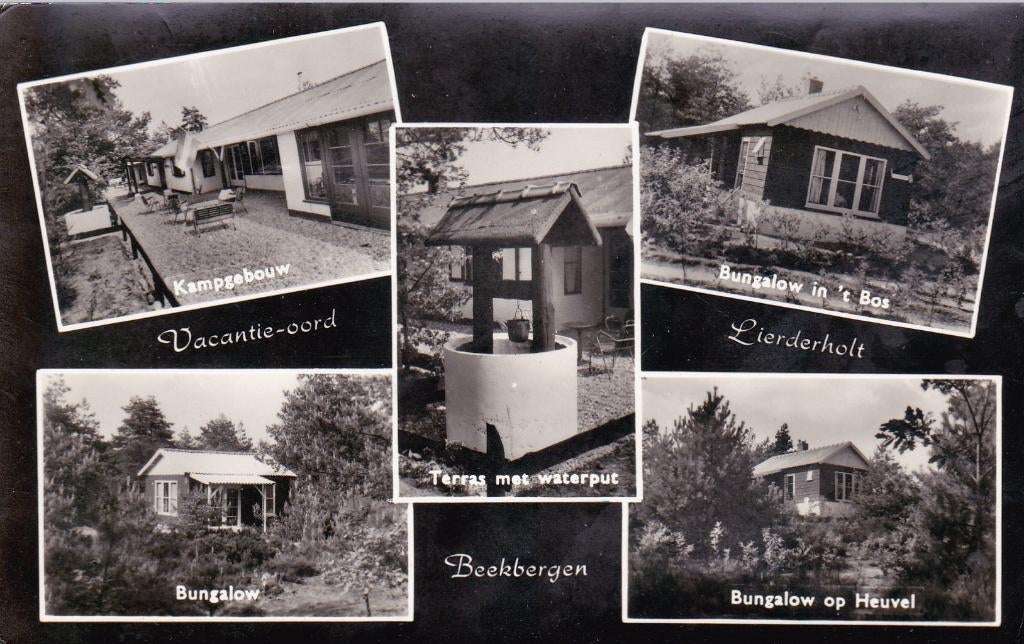 05924 Beekbergen - 5 luik Groeten Vacantieoord Lierderholt, Verzenden, 1960 tot 1980, Gelopen, Gelderland