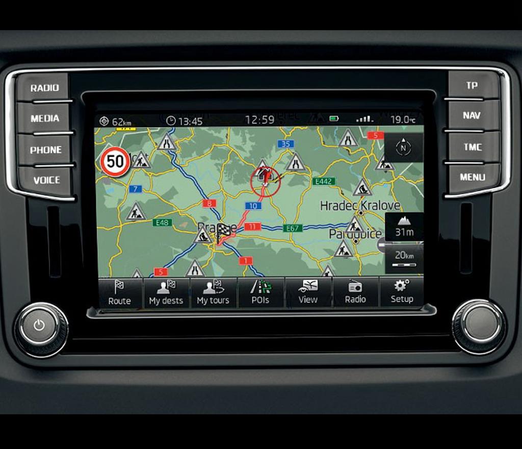 Skoda navigatie kaarten maps update 2026/2027, Auto diversen, Autonavigatie, Zo goed als nieuw, Ophalen
