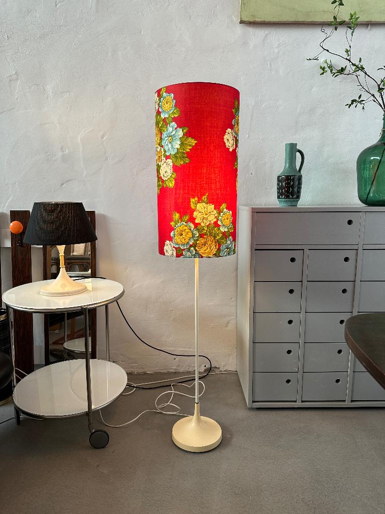 Vintage design vloerlamp, midcentury staande schemerlamp