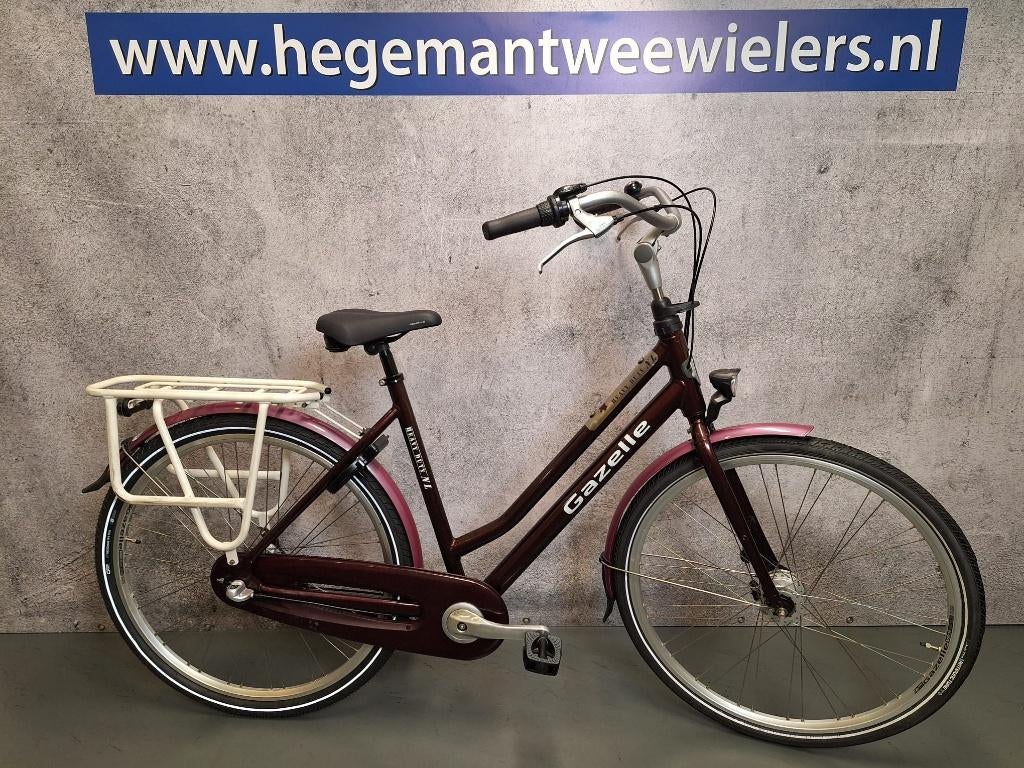 Gazelle Heavy Duty NL - Damesfiets, Fietsen en Brommers, 53 tot 56 cm, Versnellingen, Ophalen of Verzenden, Zo goed als nieuw