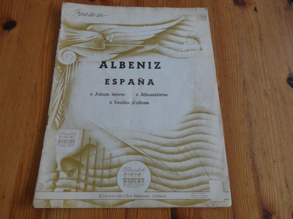 Klavarskribo - albeniz / kunz / verdi / liszt, Muziek en Instrumenten, Bladmuziek, Gebruikt, Klassiek, Ophalen of Verzenden, Artiest of Componist