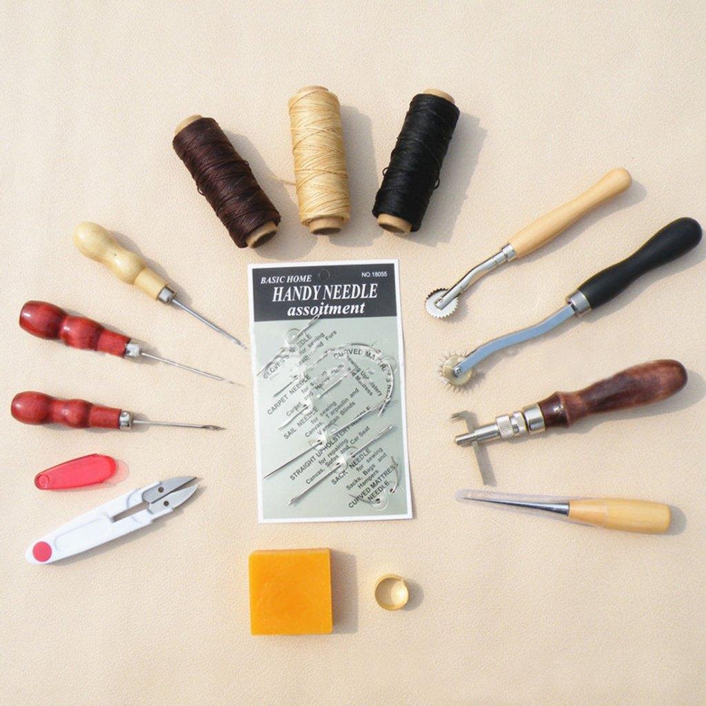 Leermakers Gereedschap Leer Maak Maken Leder Bewerken Priem, Verzenden, Nieuw