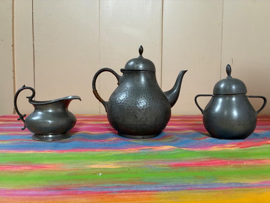 Tin theestel antiek Kurz Tiel, Ophalen