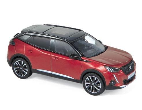 Peugeot 2008 GT '20 Elixir Rood schaal 1/43 NOREV ref 472863, Hobby en Vrije tijd, Modelauto's | 1:43, Verzenden, Nieuw, Auto