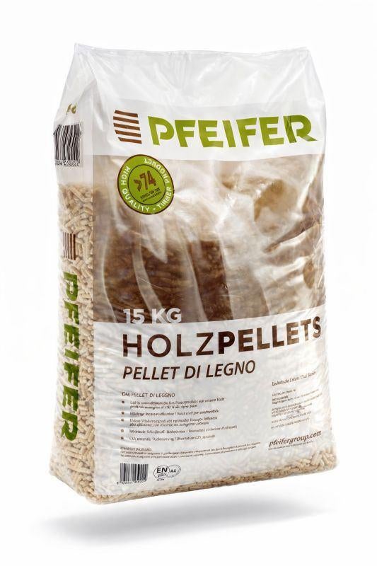 Pfeifer pellets 15KG     €6,95, Minder dan 3 m³, Ophalen