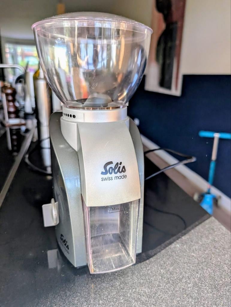 Solis Scala koffiemolen, Ophalen, Zo goed als nieuw