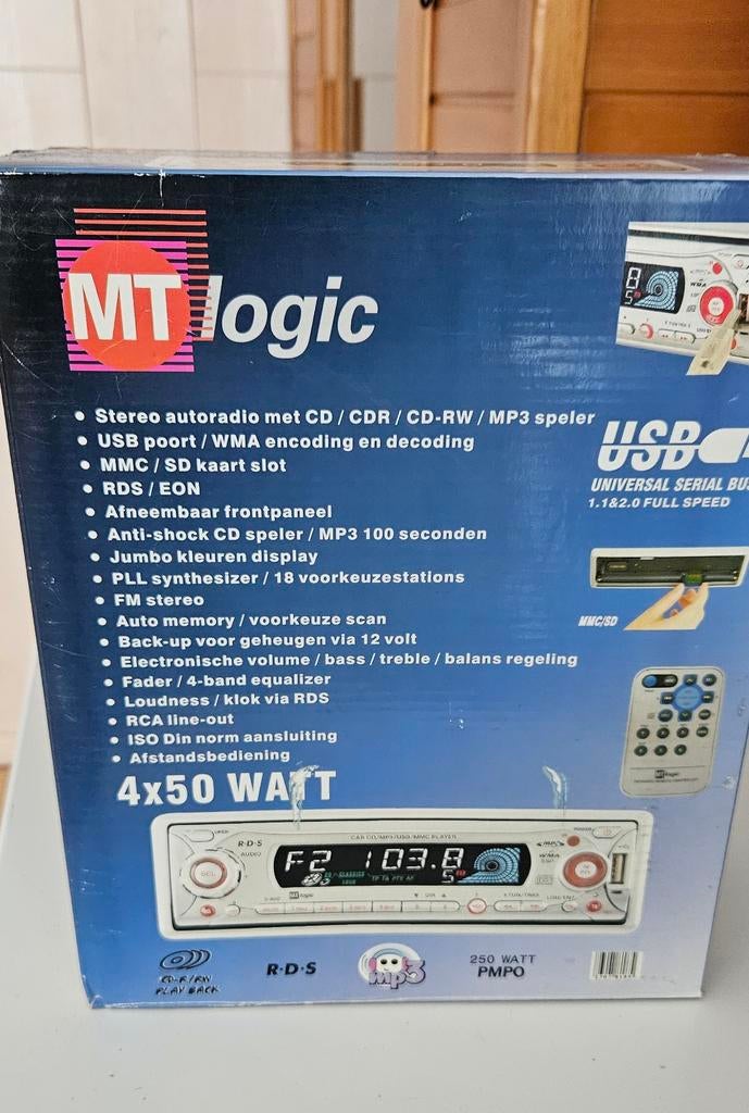 MT Logic autoradio, Ophalen of Verzenden, Nieuw