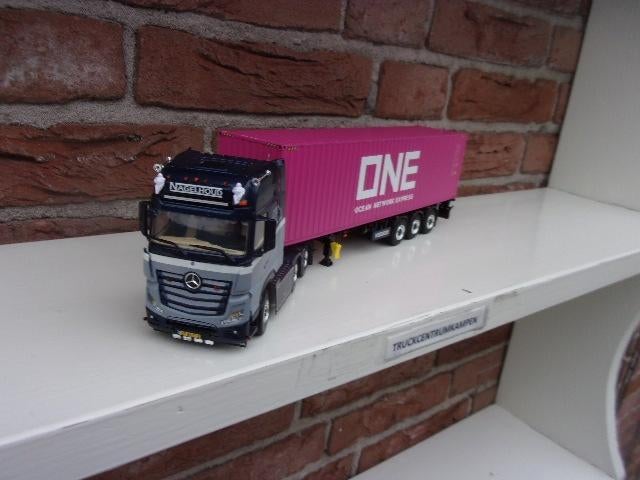 WSI  Mercedes  Benz  Actros  van  Nagelhoud., Ophalen of Verzenden, Nieuw, Bus of Vrachtwagen, Wsi