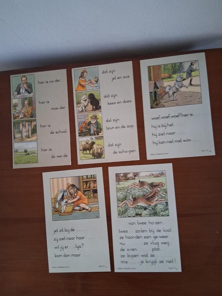 18 getekende kaarten van C. Jetses, Antiek en Kunst, Ophalen of Verzenden