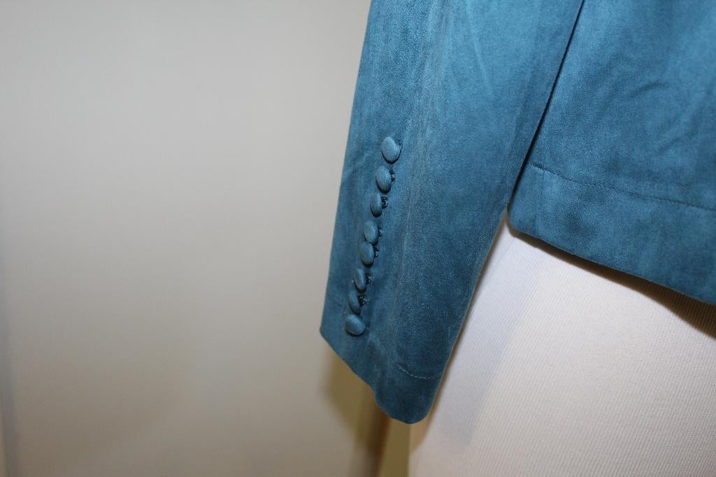 Joseph Ribkoff prachtig petrol blauw jersey bolero jasje 36, Overige kleuren, ., Joseph Ribkoff, Nieuw