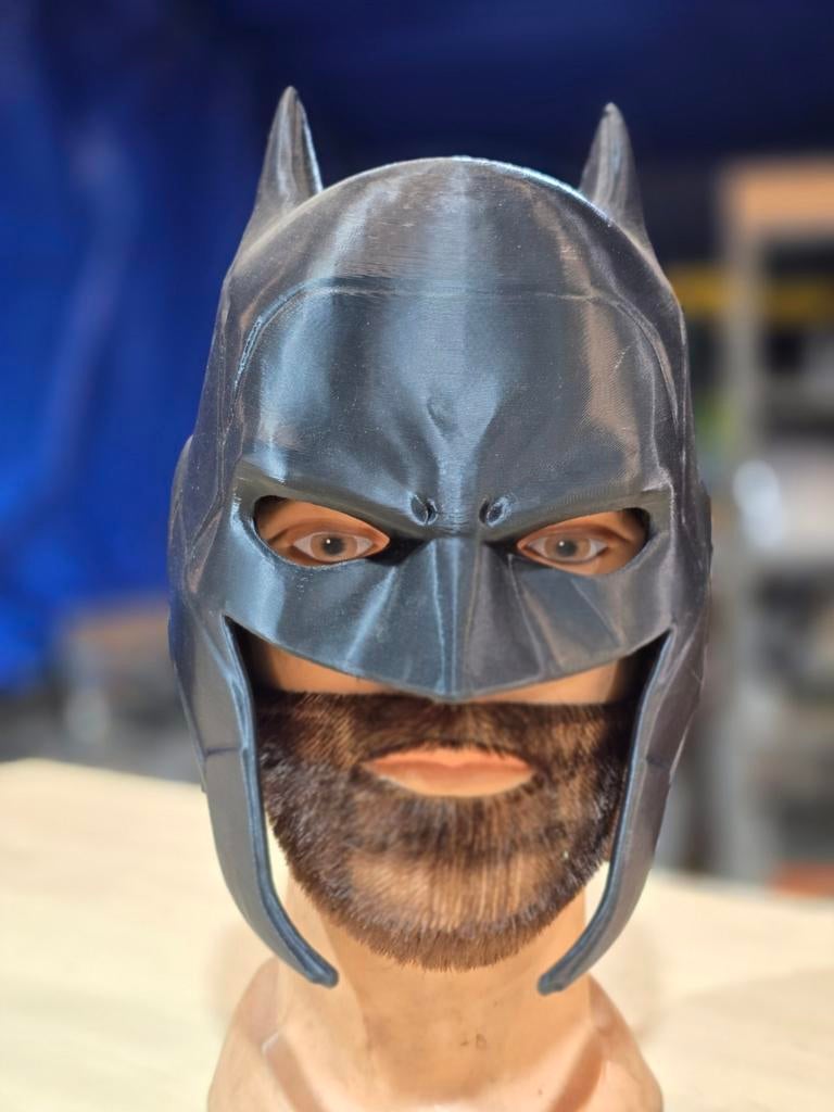 Batman Masker - Cosplay carnaval Accessoire, Ophalen of Verzenden, Nieuw, Hoed of Pruik, Film of Tv