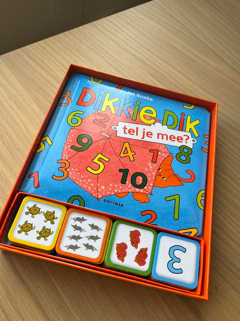 Dikkie Dik Tel Je Mee - Leerzaam en Leuk!, Ophalen of Verzenden, Zo goed als nieuw, Taal en Lezen