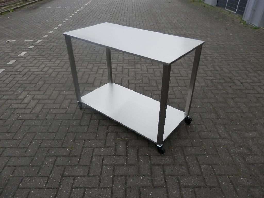 RVS Werktafel, Ophalen, Nieuw, 120 tot 170 cm