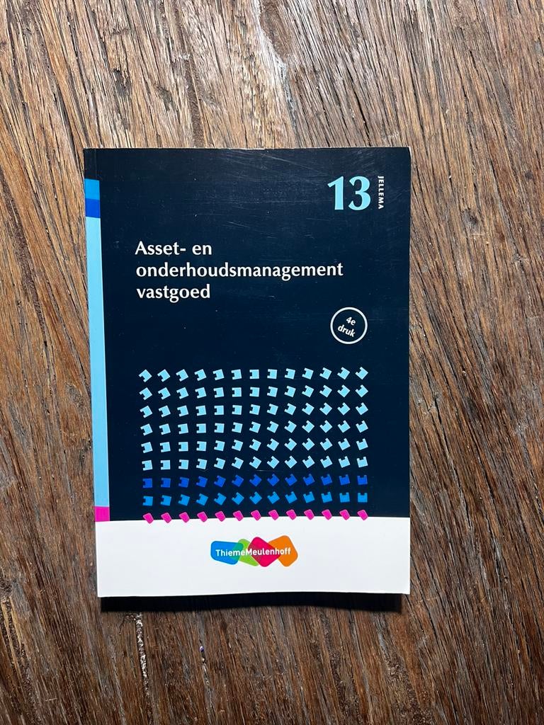 Asset- en onderhoudsmanagement vastgoed, 4e druk, Boeken, Ophalen of Verzenden, Beta, Zo goed als nieuw, HBO