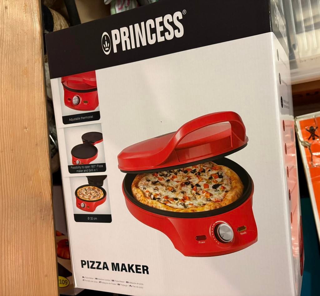 Princess pizza maker, Ophalen of Verzenden, Nieuw