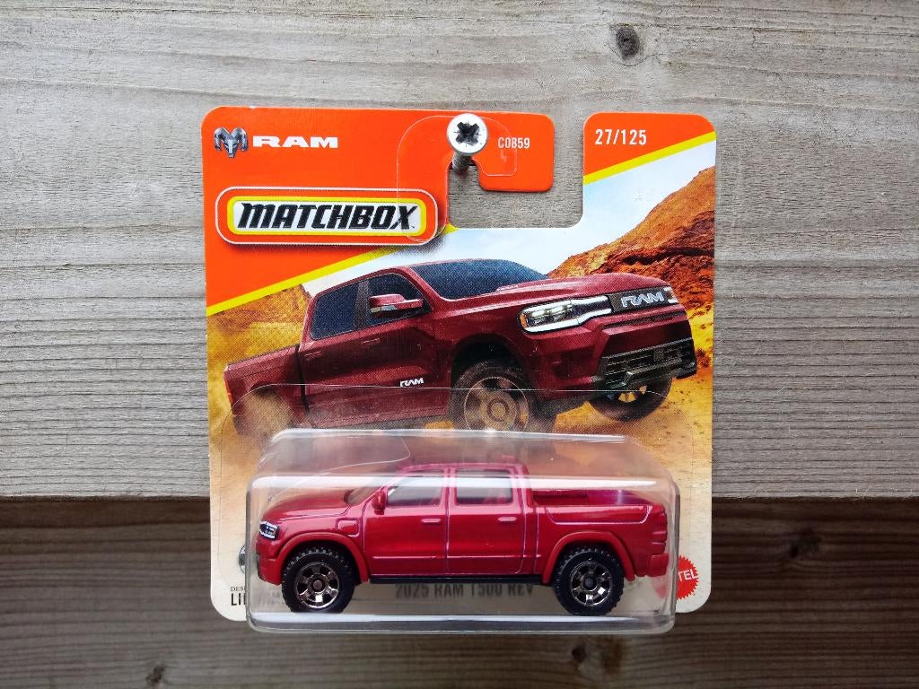 Dodge Ram 1500 REV '25 Matchbox, Ophalen, Nieuw, Auto