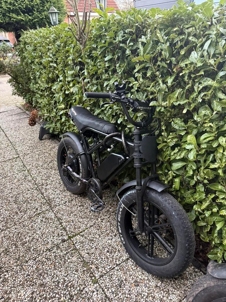 Custom ouxi H9 fatbike, Fietsen en Brommers, Elektrische fietsen, 59 cm of meer, Ophalen of Verzenden, Zo goed als nieuw, Overige merken
