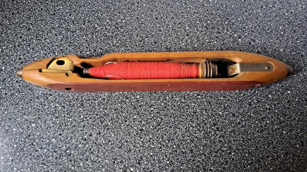 Vintage Oostenrijkse Schietspoel Weefgetouw, Ophalen of Verzenden, Zo goed als nieuw, N.v.t, N.v.t