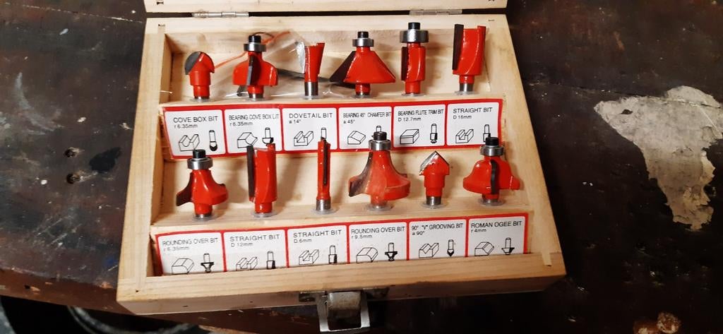 Ongebruikte frezen, Ophalen of Verzenden, Nieuw, Elektrisch, Bovenfrees
