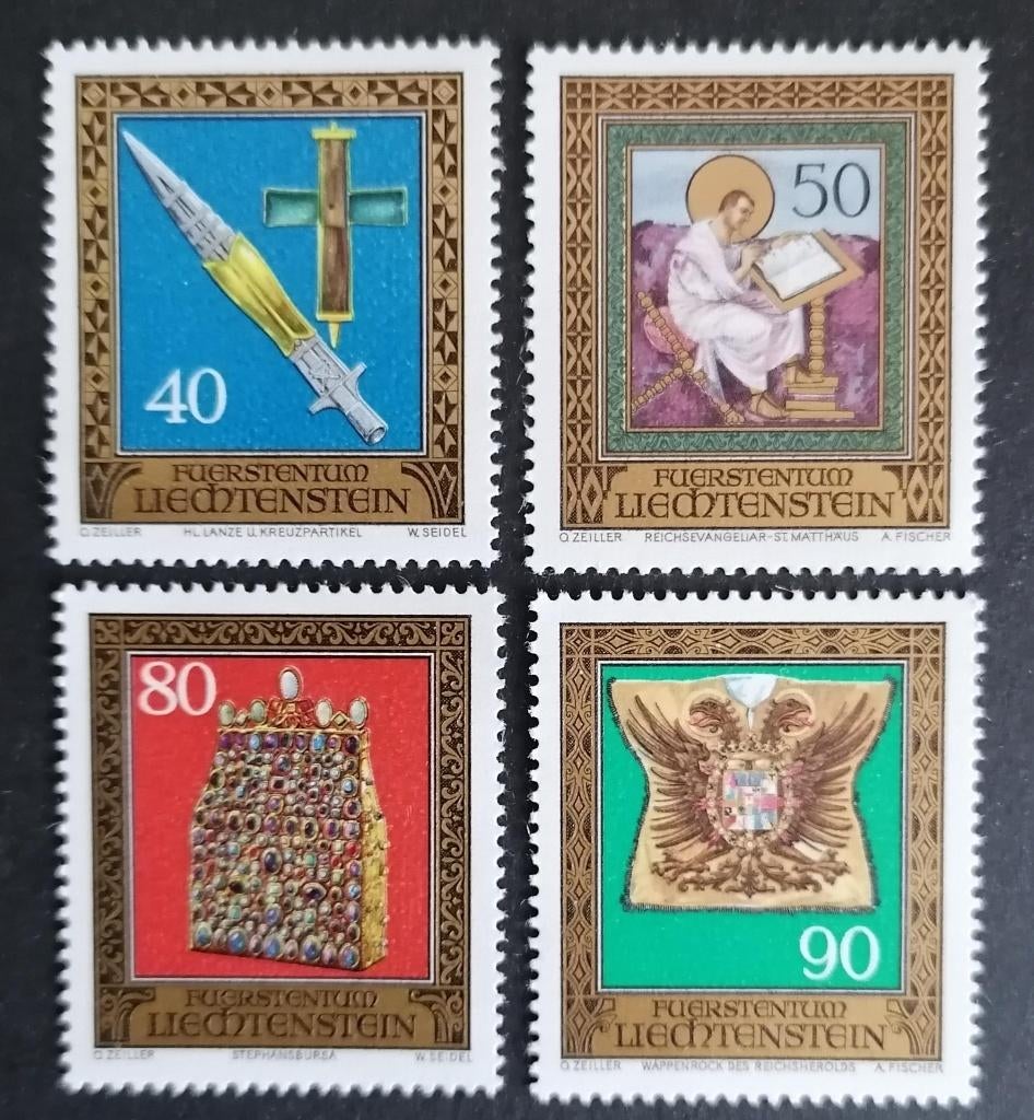 LIECHTENSTEIN - schatten vorstenhuis 1977, Verzenden, Overige landen, Postfris