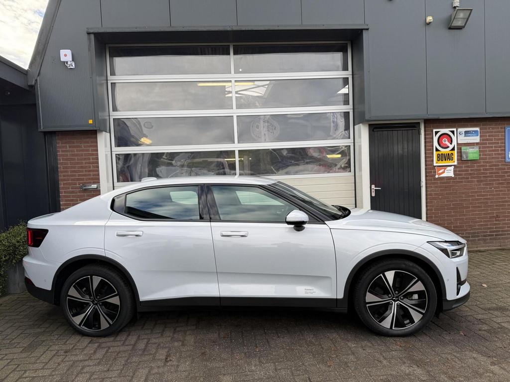 Polestar 2 Long Range Single Motor 78 kWh SOH 94% *ALL-IN PR, Stof, Gebruikt, 1969 kg, Zilver of Grijs