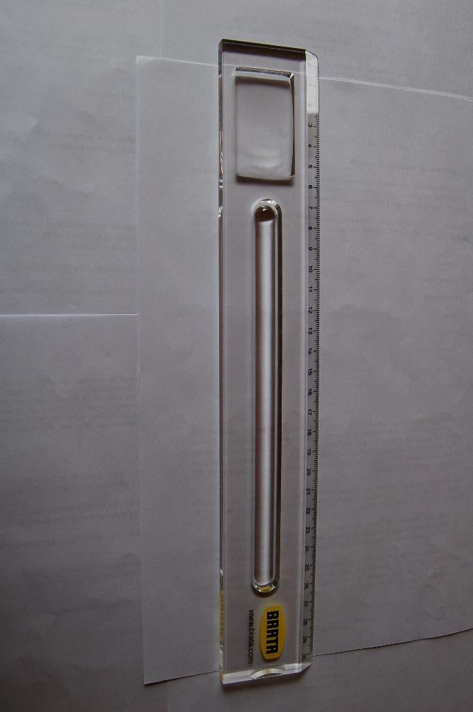 LINIAAL PLEXIGLAS, Ophalen of Verzenden, Nieuw, Overige typen