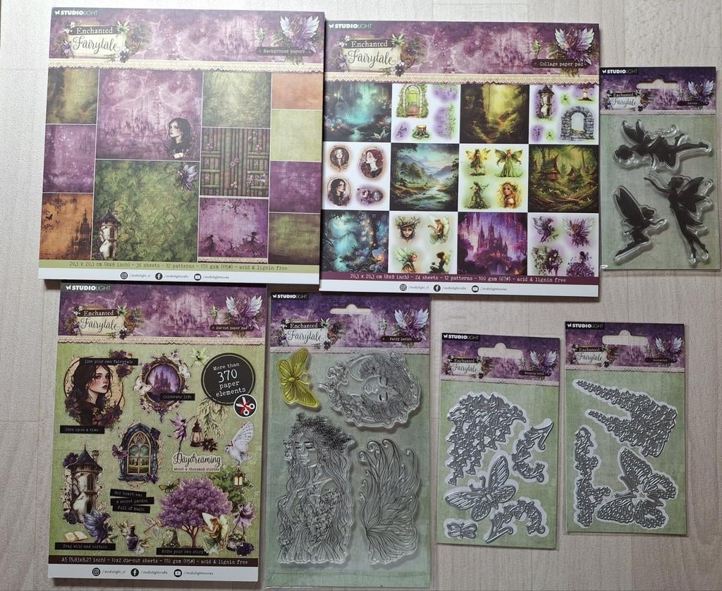 Studio Light Enchanted Fairytale Collectie, licht gebr., Fantasie, Nieuw, Meerkleurig, Ophalen of Verzenden