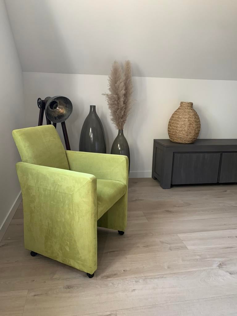 2 Eetkamerfauteuils, Huis en Inrichting, Stoelen, Ophalen, Zo goed als nieuw
