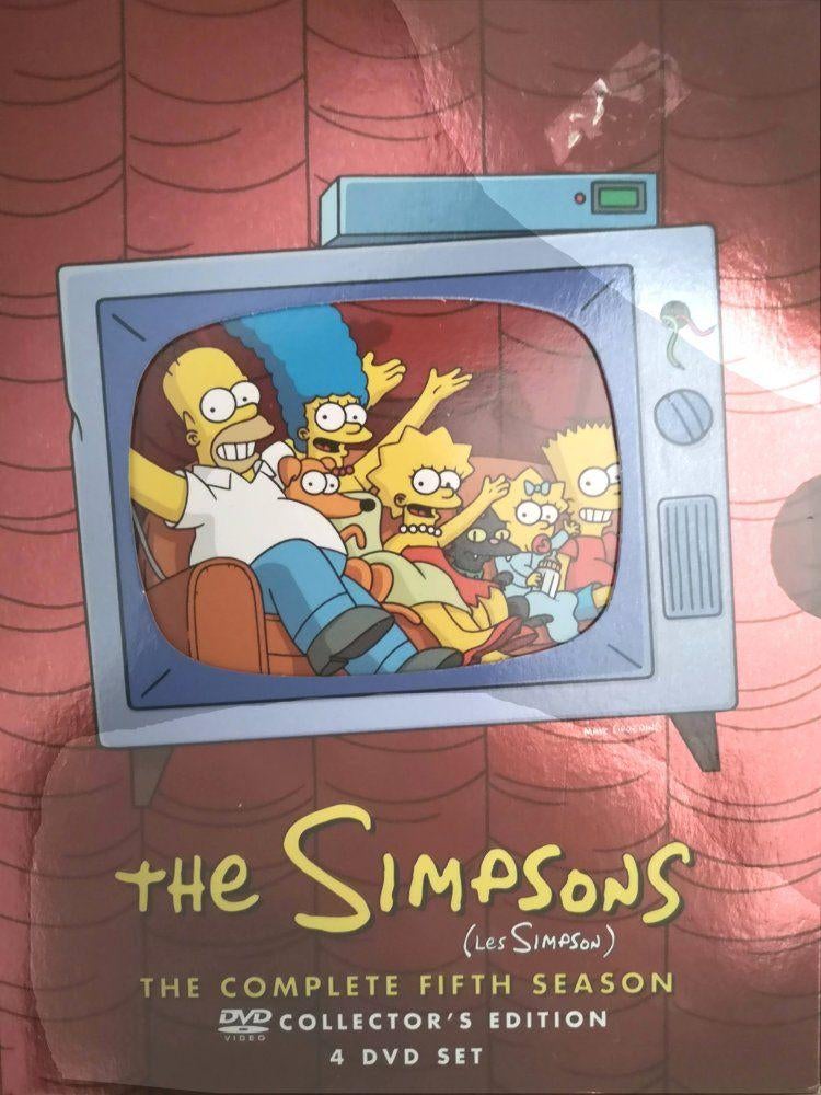 DVD Box The Simpsons - Seizoen 5, Cd's en Dvd's, Avontuur, Alle leeftijden, Boxset, Ophalen of Verzenden