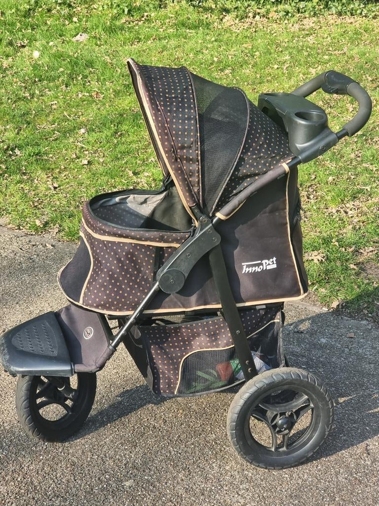 Stevige Hondenbuggy InnoPet Adventure max 30kg met regenhoes, Dieren en Toebehoren, Honden-accessoires, Ophalen, Nieuw