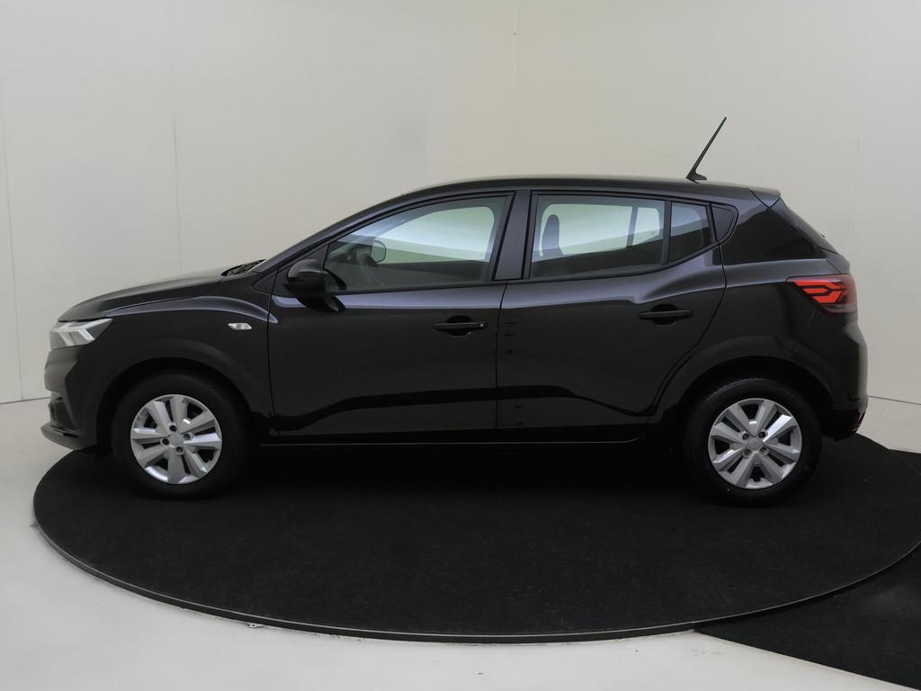 Dacia Sandero 1.0 TCe 90PK Expression | Parkeersensoren Acht, Auto's, Voorwielaandrijving, Stof, Euro 6, Zwart