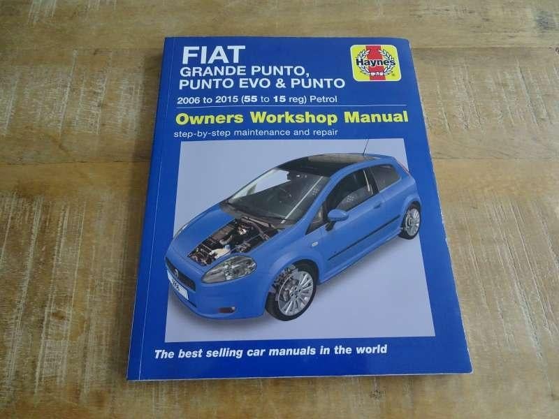 Fiat Punto 2006-2015 - Haynes Vraagbaak Werkplaatshandboek, Verzenden, Gelezen, Overige merken