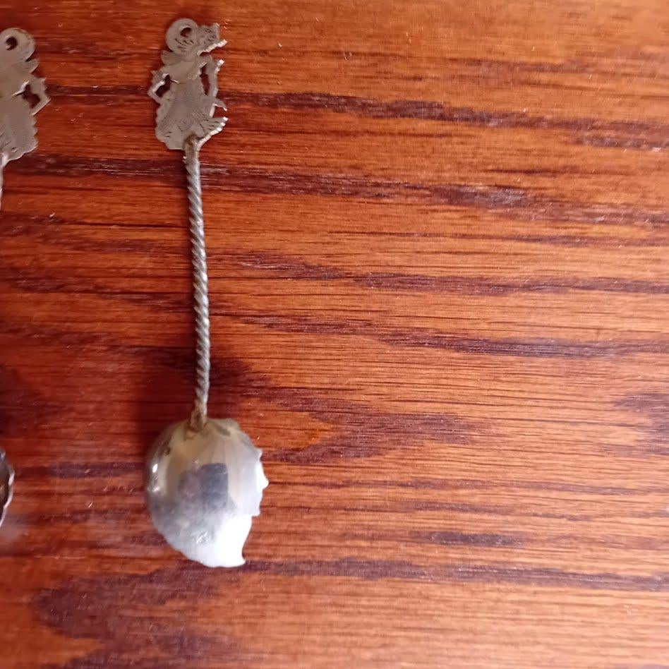 zilveren lepeltjes, Antiek en Kunst, Antiek | Goud en Zilver, Ophalen of Verzenden, Zilver