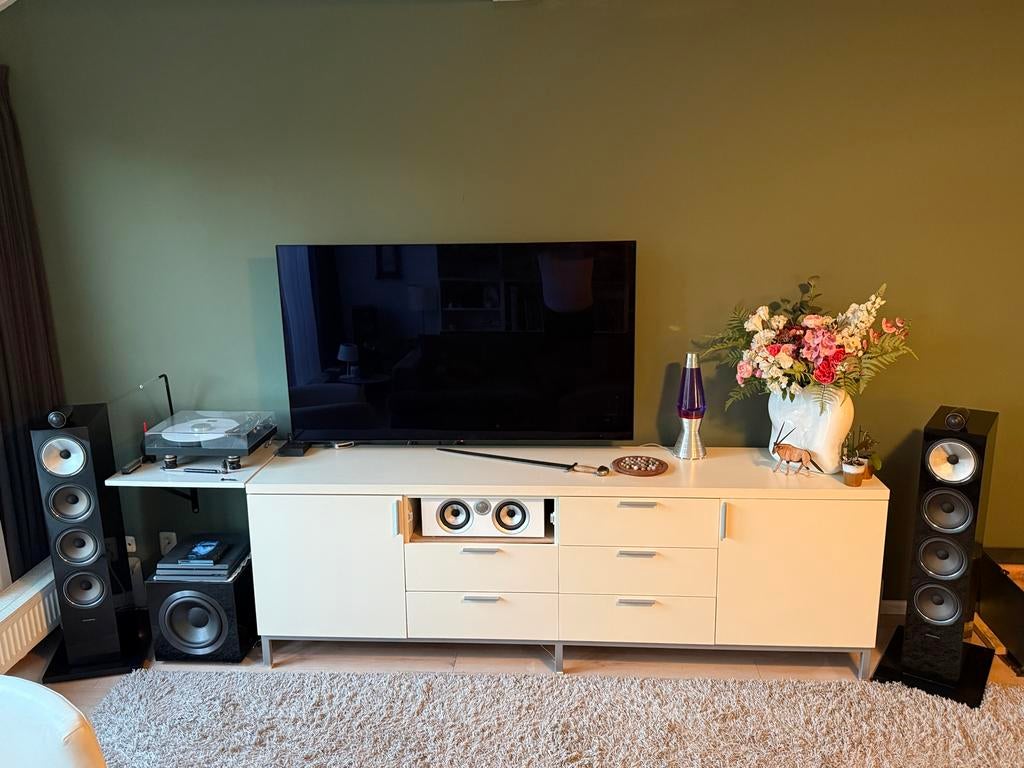 Bowers & Wilkins 702 S2 Hoogglans Zwart - Nieuwstaat, Audio, Tv en Foto, Luidsprekers, Ophalen, Zo goed als nieuw, Bowers & Wilkins (B&W)