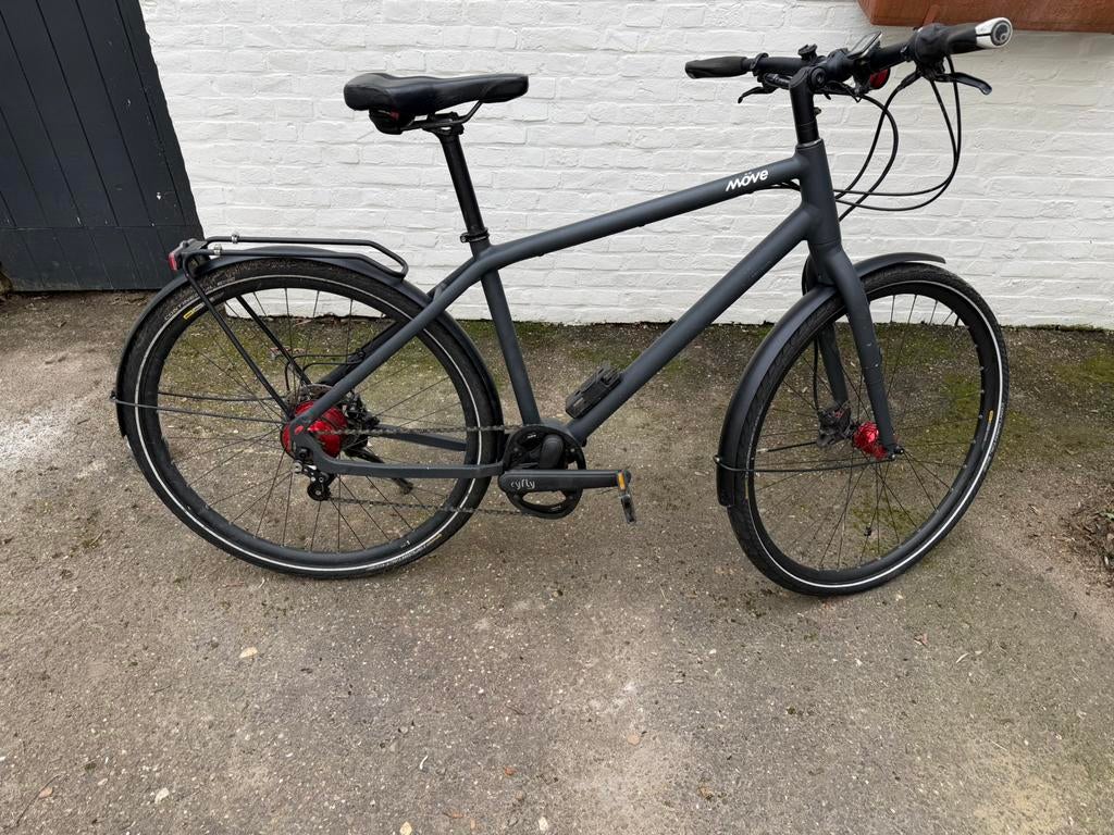 Move heren fiets, Fietsen en Brommers, Ophalen, Gebruikt, Minder dan 10 versnellingen, Overige merken