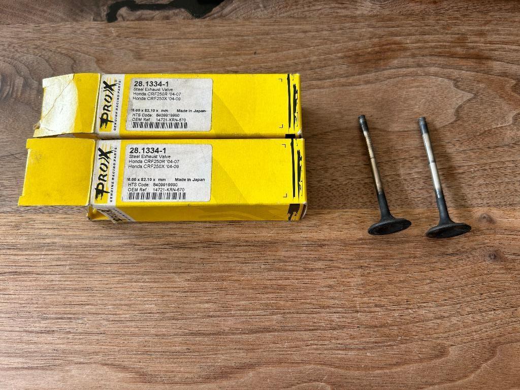 2x Uitlaat klep Honda CRF 250 / CRF 250 X, Ophalen of Verzenden