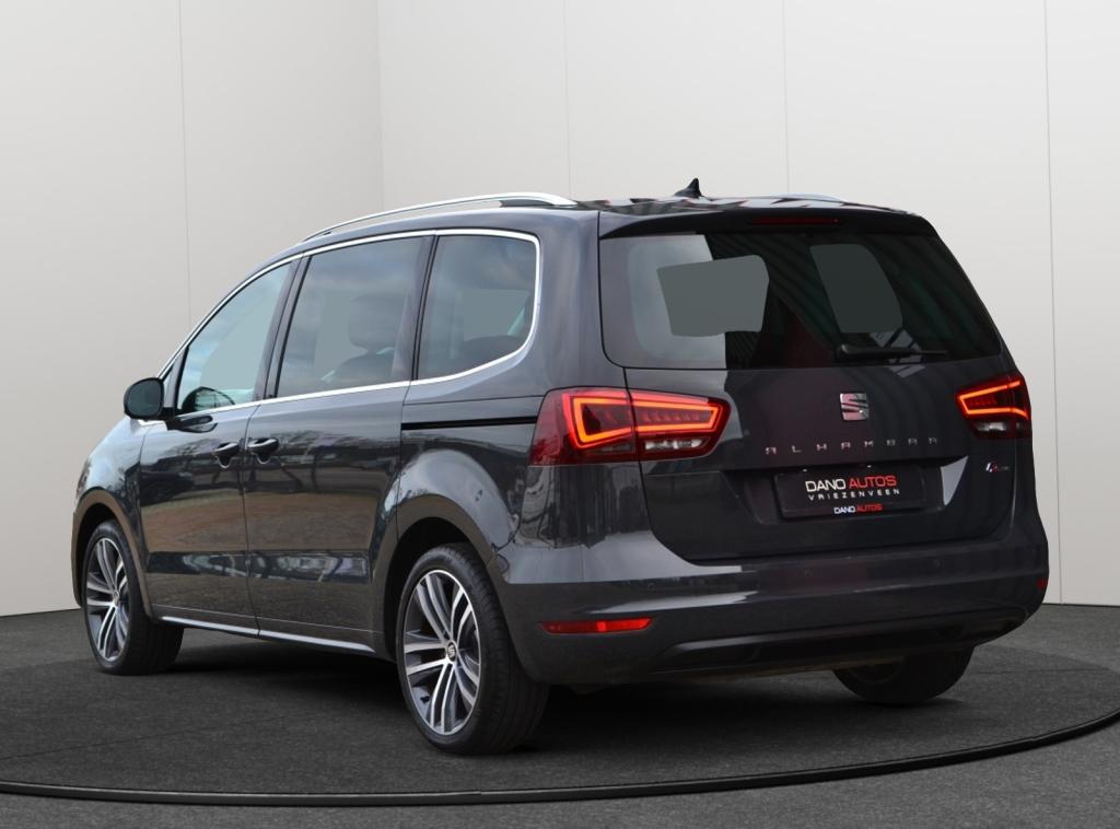 SEAT Alhambra 1.4 TSI FR Camera/Navi/LED/18'' inch/7-persoon, 4 cilinders, 150 pk, 1655 kg, 7 stoelen