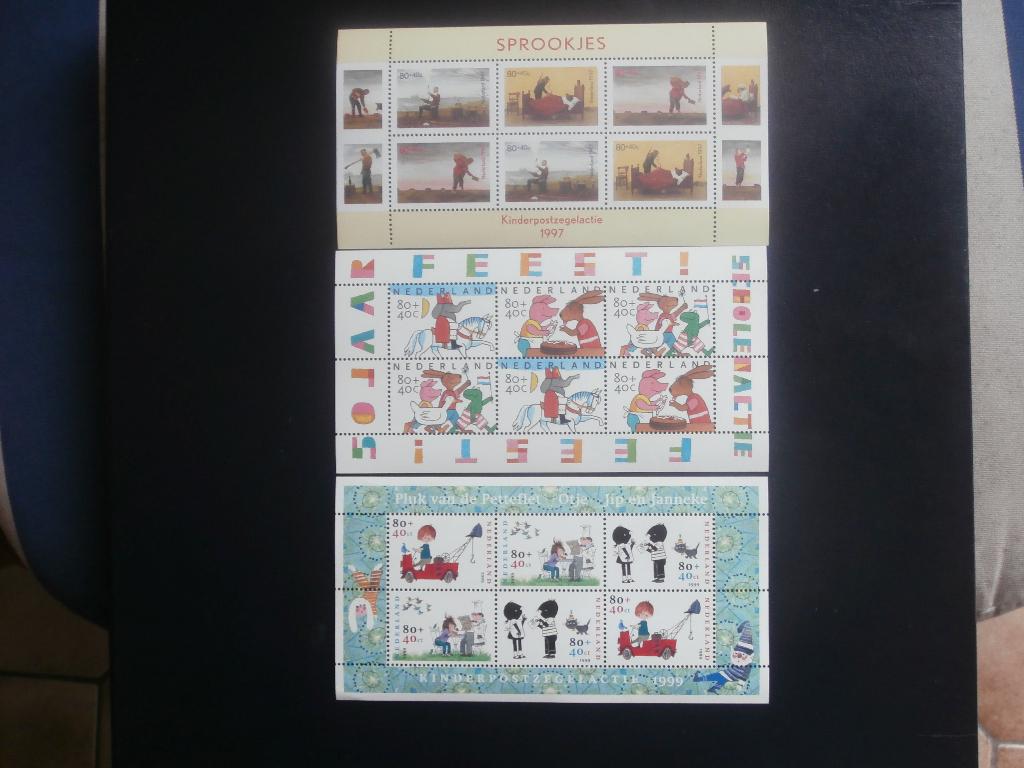 NL 1997-1999; VELLETJES KINDERZEGELS LEES, Verzenden, Na 1940, Postfris