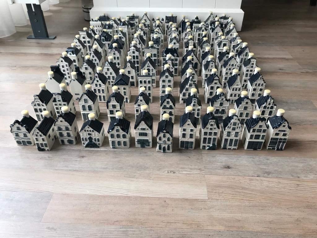 106 klm (Bols) Huisjes !! COMPLETE SERIE IN NIEUWSTAAT !!, Verzamelen, KLM Huisjes, Ophalen, Nieuw, 81 t/m 91, Gevuld