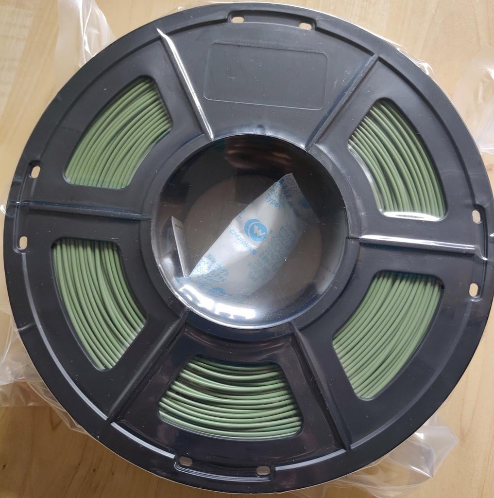 (Meerdere rollen) PLA Filament 3D-Printer Olijfgroen, ., Nieuw, Ophalen of Verzenden, .