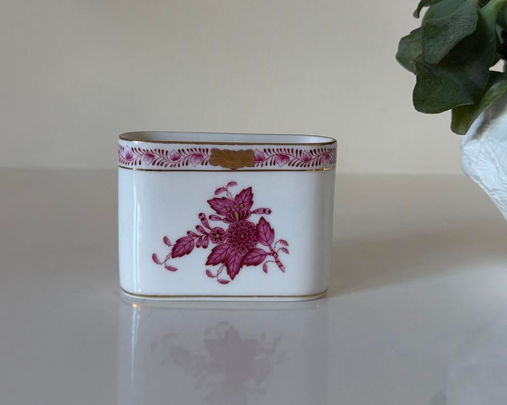 Herend Apponyi Pink bakje, Verzamelen, Ophalen of Verzenden, Zo goed als nieuw, Porselein