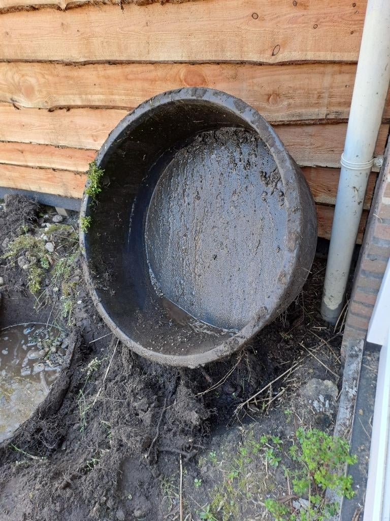 Vijverbak, 30 diep, 80 cm breed. Moet deze week weg, Tuin en Terras, Ophalen