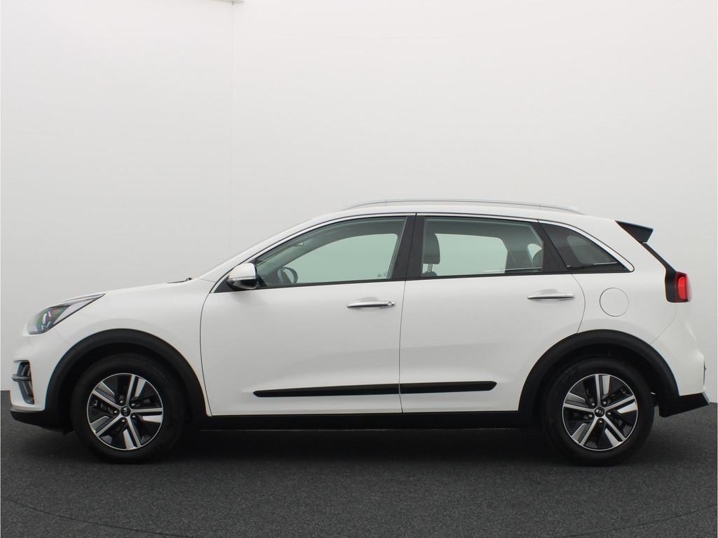 Kia Niro 1.6 GDi Hybrid DynamicLine CAMERA / ACC / CAMERA /, Auto's, Gebruikt, 2 kWh, Leder en Stof, Wit