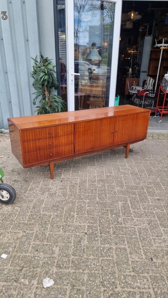 Vintage dressoir jaren 60 180cm lang, ,, Ophalen of Verzenden, ,, ,