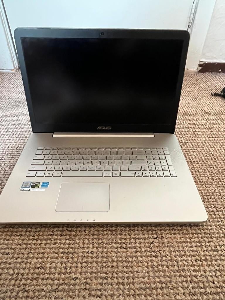 Asus VivoBook Pro N752VX 17" - Zonder hardeschijf - Ophalen, Ophalen, 2 tot 3 Ghz, Qwerty, ASUS