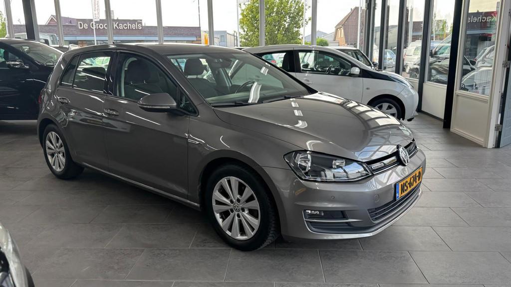 Volkswagen Golf 1.0 TSI Comfortline navigatie clima cruise c, Auto's, Voorwielaandrijving, Stof, Gebruikt, Euro 6