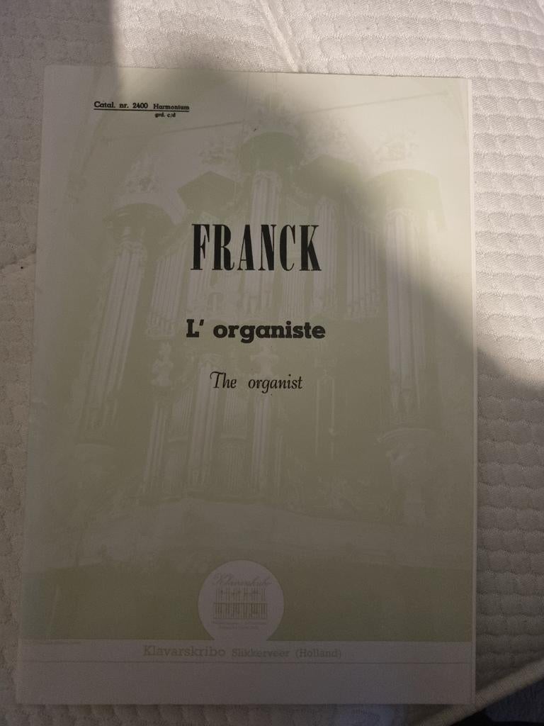 Klavarskribo - Franck L'organiste, Ophalen of Verzenden, Zo goed als nieuw, Artiest of Componist, Religie en Gospel