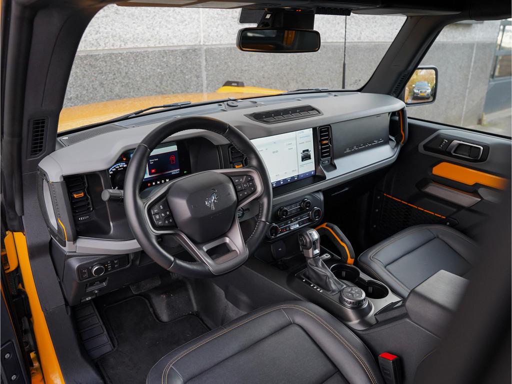 Ford Bronco Badlands 2.3L EcoBoost |Grijs kenteken |Adaptive, 450 kg, Gebruikt, Met garantie (alle), Startonderbreker