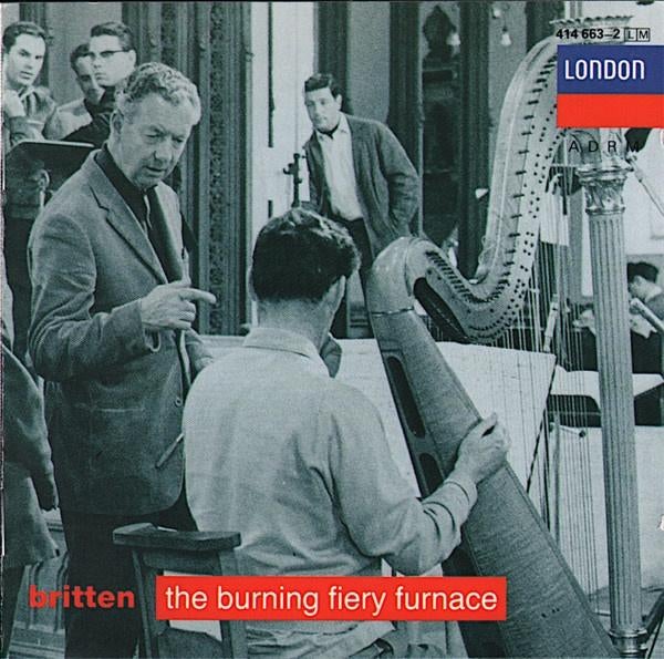 benjamin britten the burning fiery furnace, Verzenden, Zo goed als nieuw