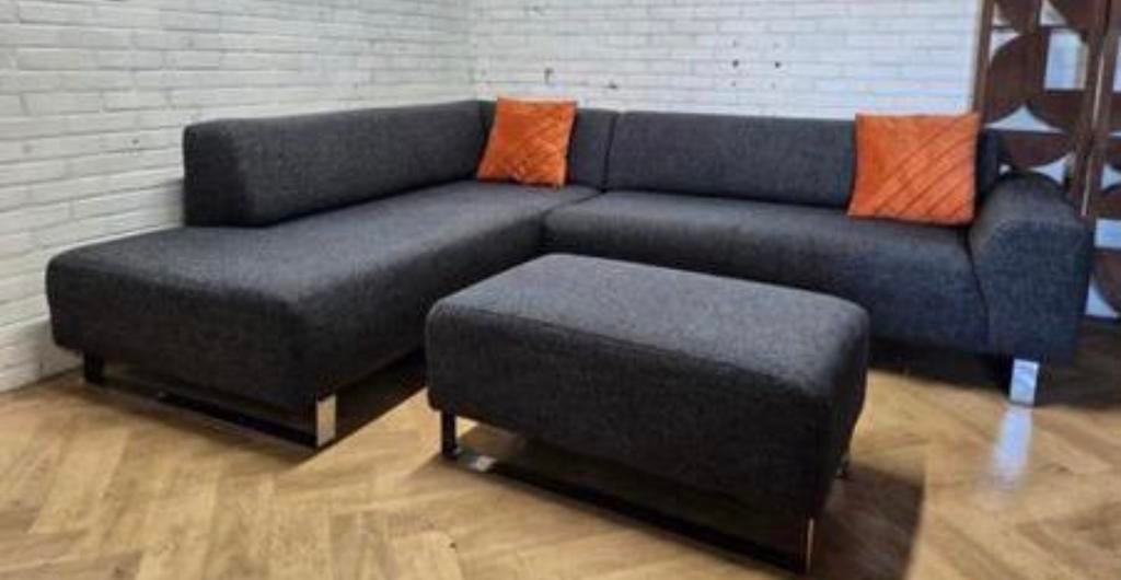 Montel hoekbank, Ophalen of Verzenden, Zo goed als nieuw, Stof